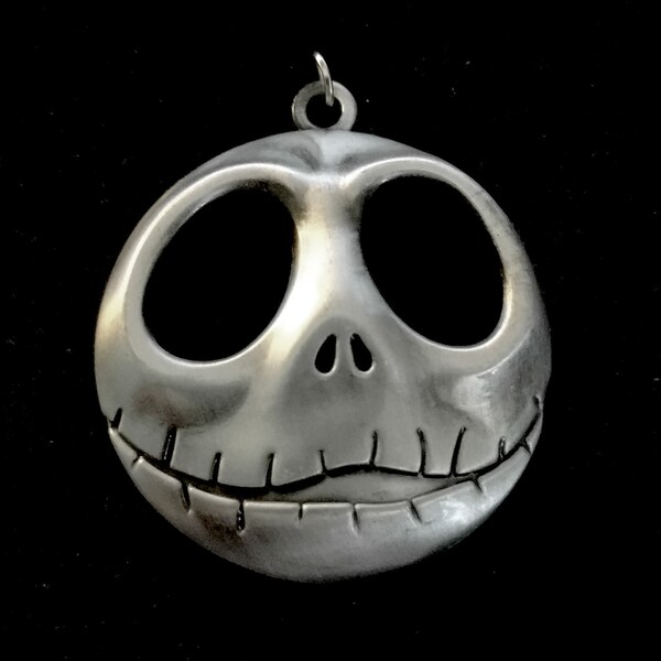 Jack Skellington The Nightmare Before Christmas Oversized Pendant for Halloween Crafts, Necklaces, Keychain, and More!