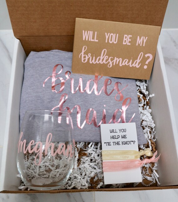 etsy maid of honor proposal