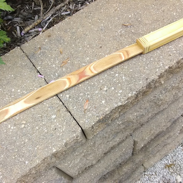 Damascus Plywood - Katana/Tanto wood prop