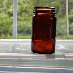 Krushen salt bottle brown bottle