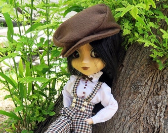 Garçonne - Overalls, shirt and cap set for Pullip dolls