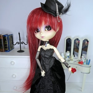 Gothic Countess - Black Gothic Set for Pullip Dolls