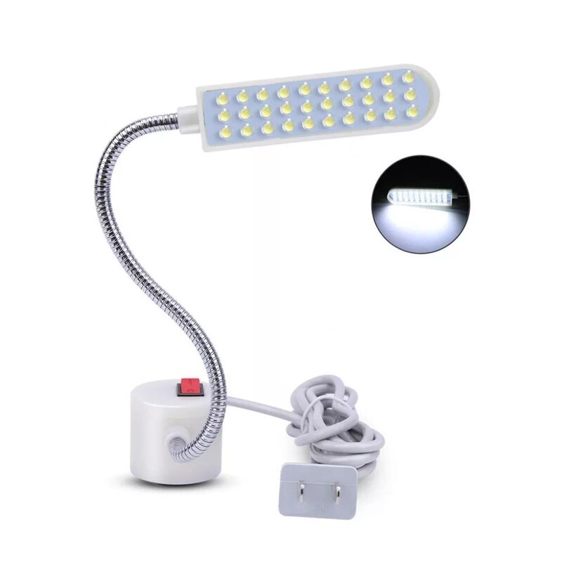 10 Led Sewing Machine Light Lamp Magnetic Base fit for Singer