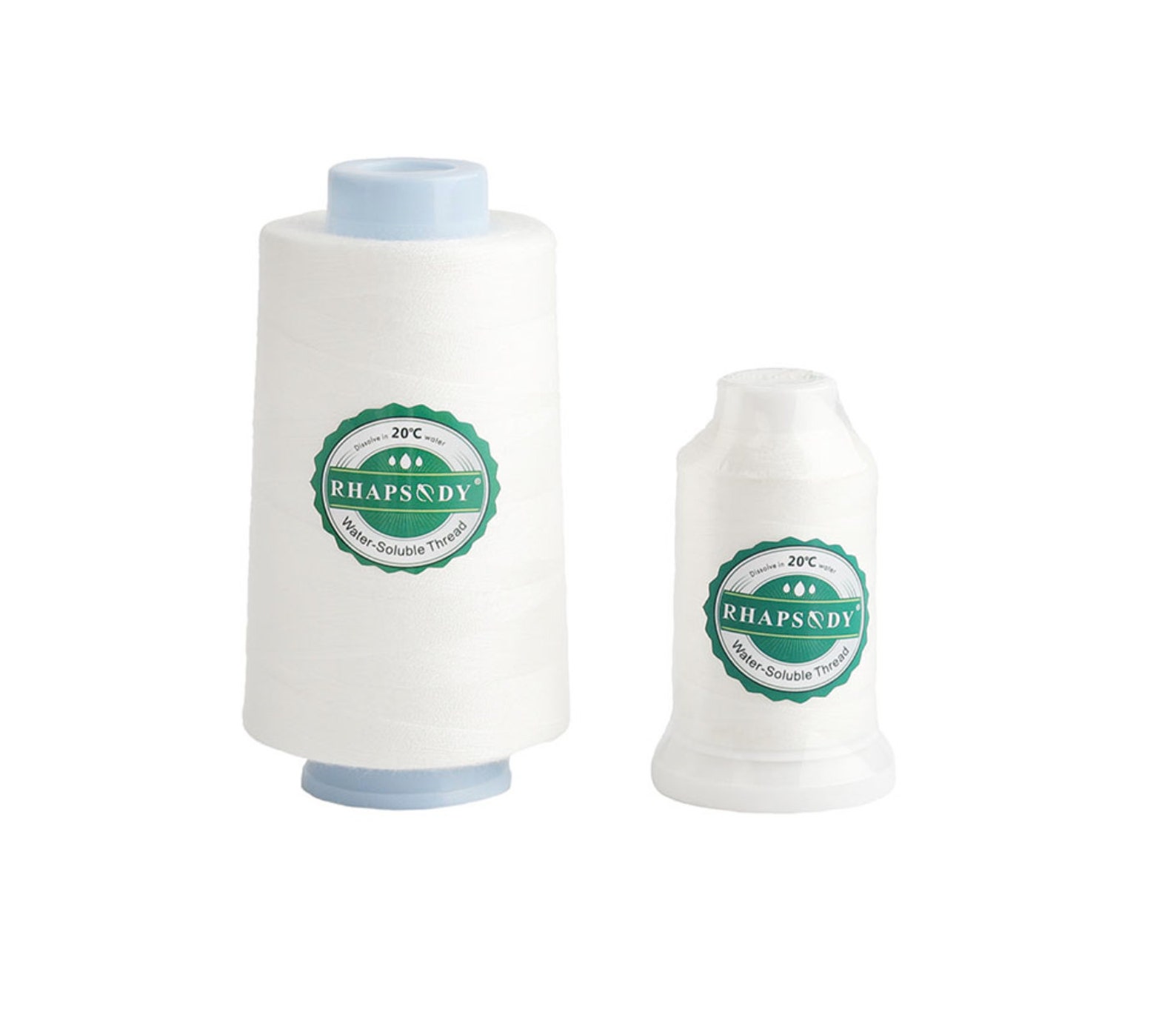 Water Soluble Thread, Wash Away Thread Sewing Thread, White Thread 1000 ...