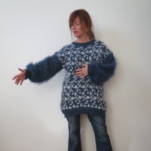Mohair trui heren store