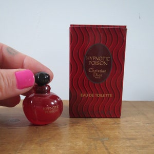 Vintage 1998 Dior Hypnotic Poison Miniature perfume 5 ml boxed RARE