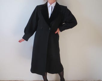 イヴ・サンローランのコート / 80年代のヴィンテージYSL F.コート 