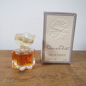 Vintage 1987 Oscar de La Renta eau de toilette 4ml boxed miniature