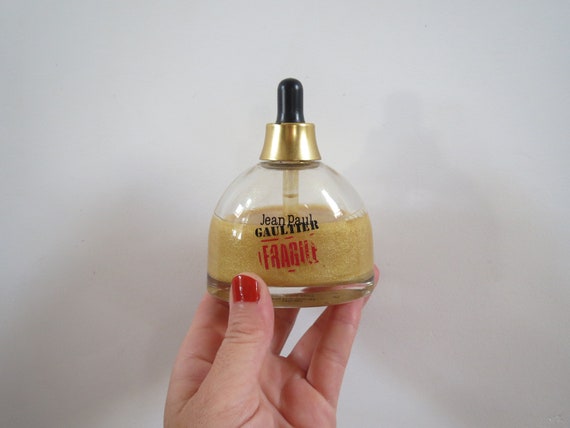 Vintage Jean Paul Gaultier Fragile Shimmering Body Oil Perfumed