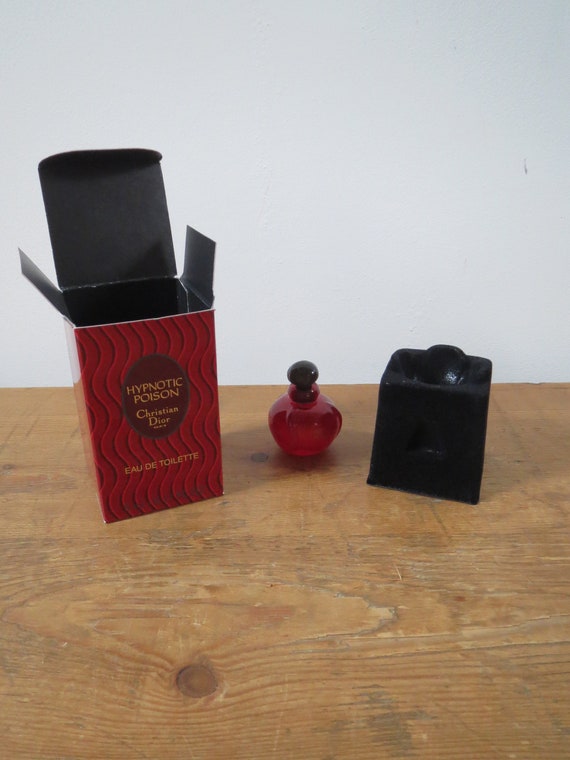 Vintage 1998 Dior Hypnotic Poison Miniature Perfume 5 Ml Boxed RARE Etsy
