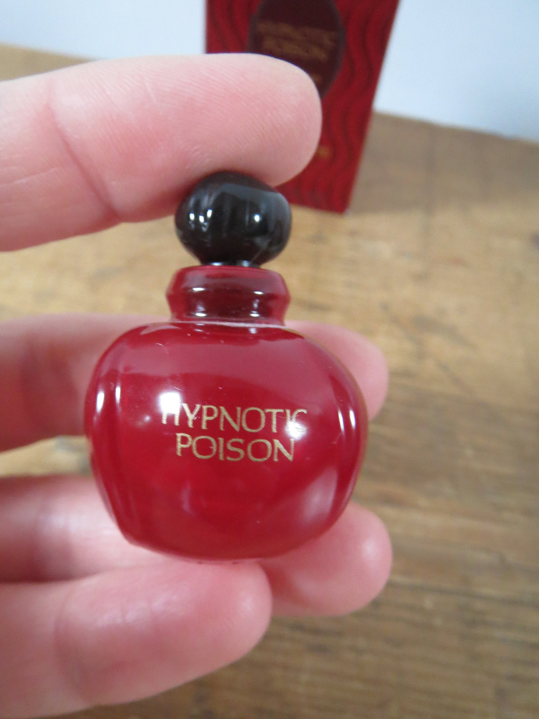 Vintage 1998 Dior Hypnotic Poison Miniature Perfume 5 Ml Boxed