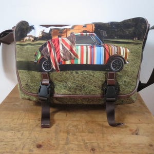 Paul Smith Limited Edition Travel Bag / Courier Bag Unisex Mini