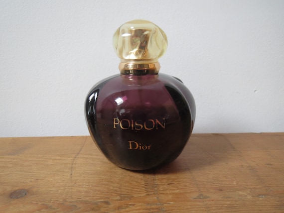 Vintage 1980s Christian Dior Poison Eau De Toilette 25ml