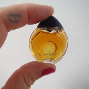 Vintage French original 1994 Jaipur Boucheron eau de parfum 5 mls rare discontinued full