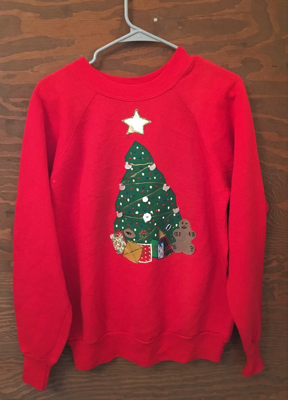 Christmas sweatshirt vintage Clearance