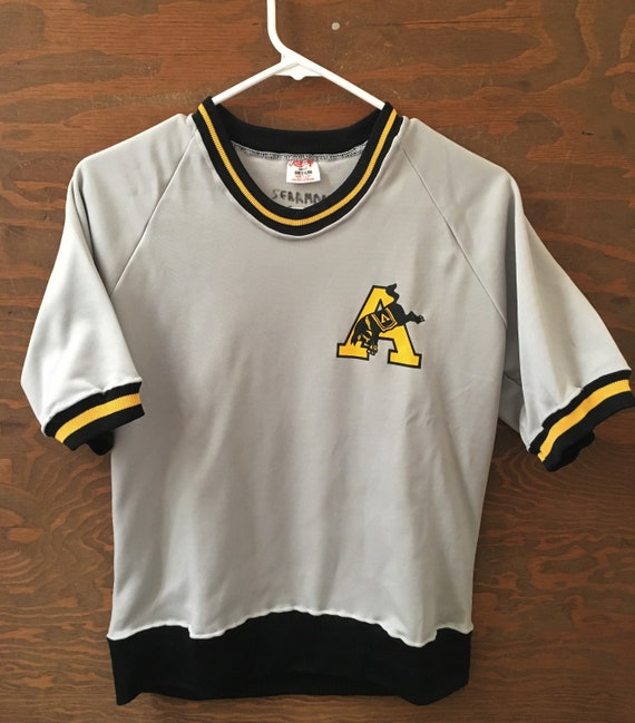 Vintage 1980s Gray Army Black Knights 