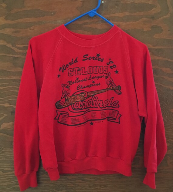 vintage cardinals sweatshirt