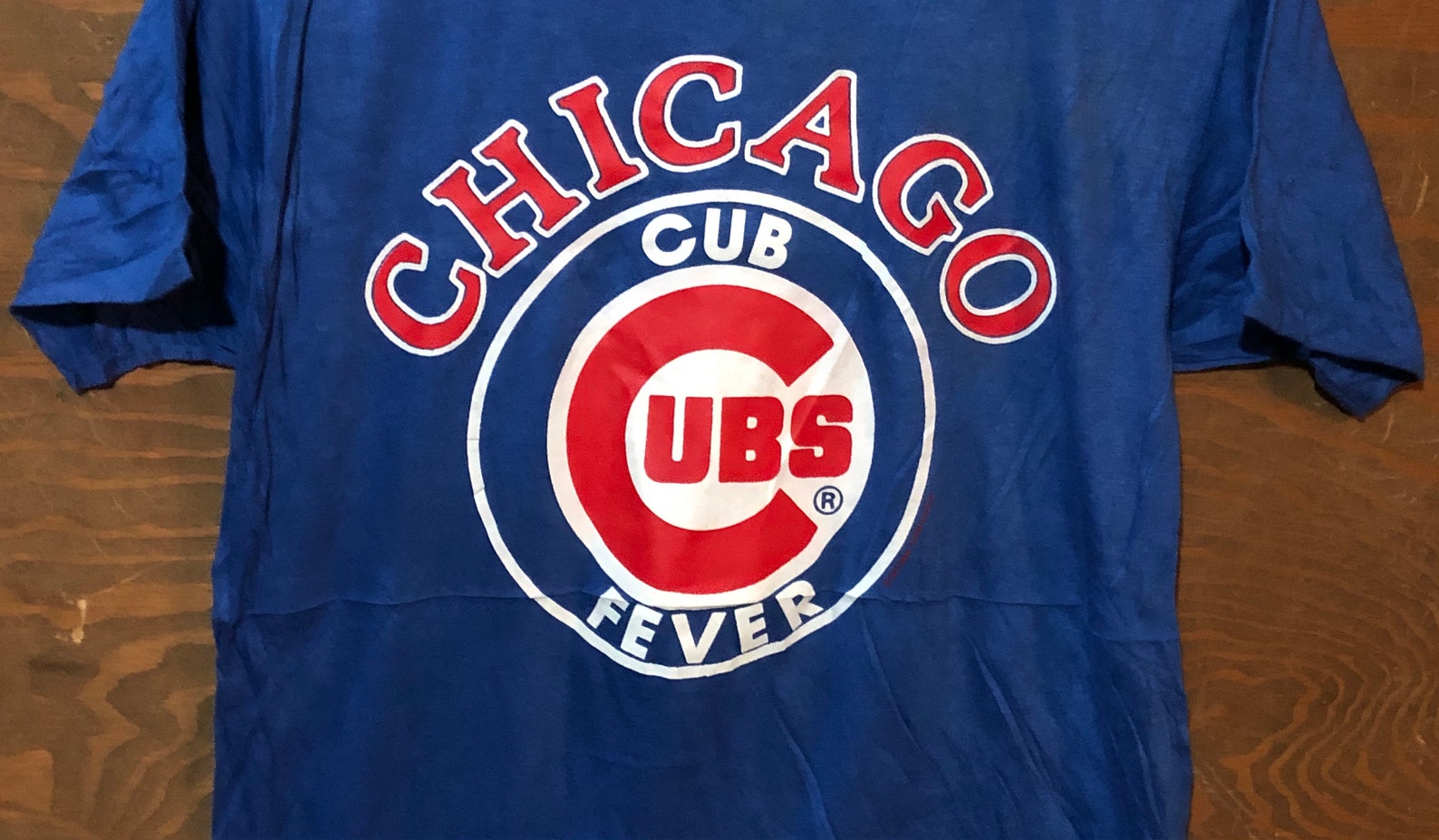Vintage Chicago Cubs 1980s MLB Baseball Cubs Fever Blue 80s - Etsy