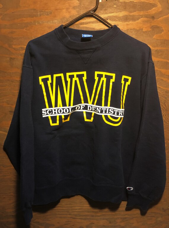 wvu champion hoodie