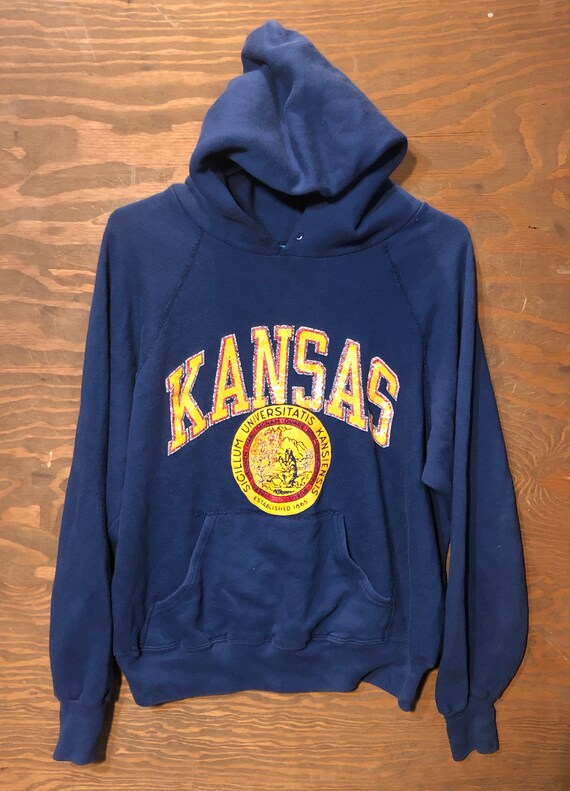 Vintage University of Kansas Jayhawks Champion Blu