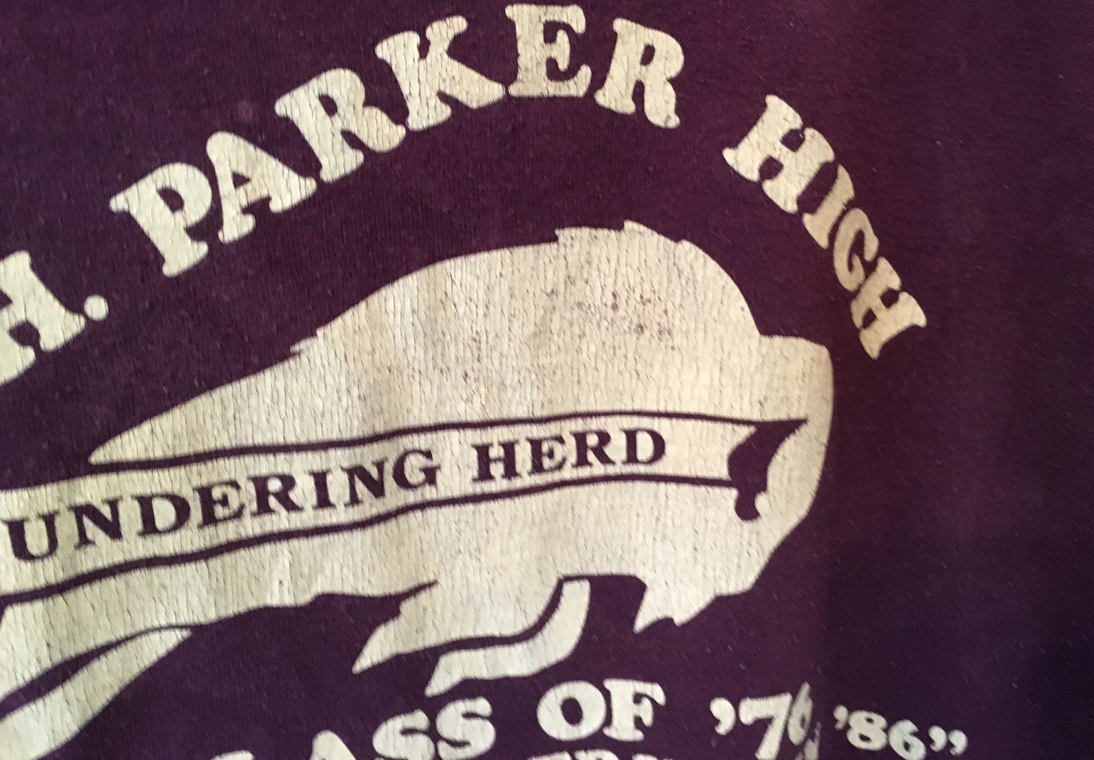 Vintage 1980er A.H. Parker High Thundering Herd Alabama 1986 | Etsy