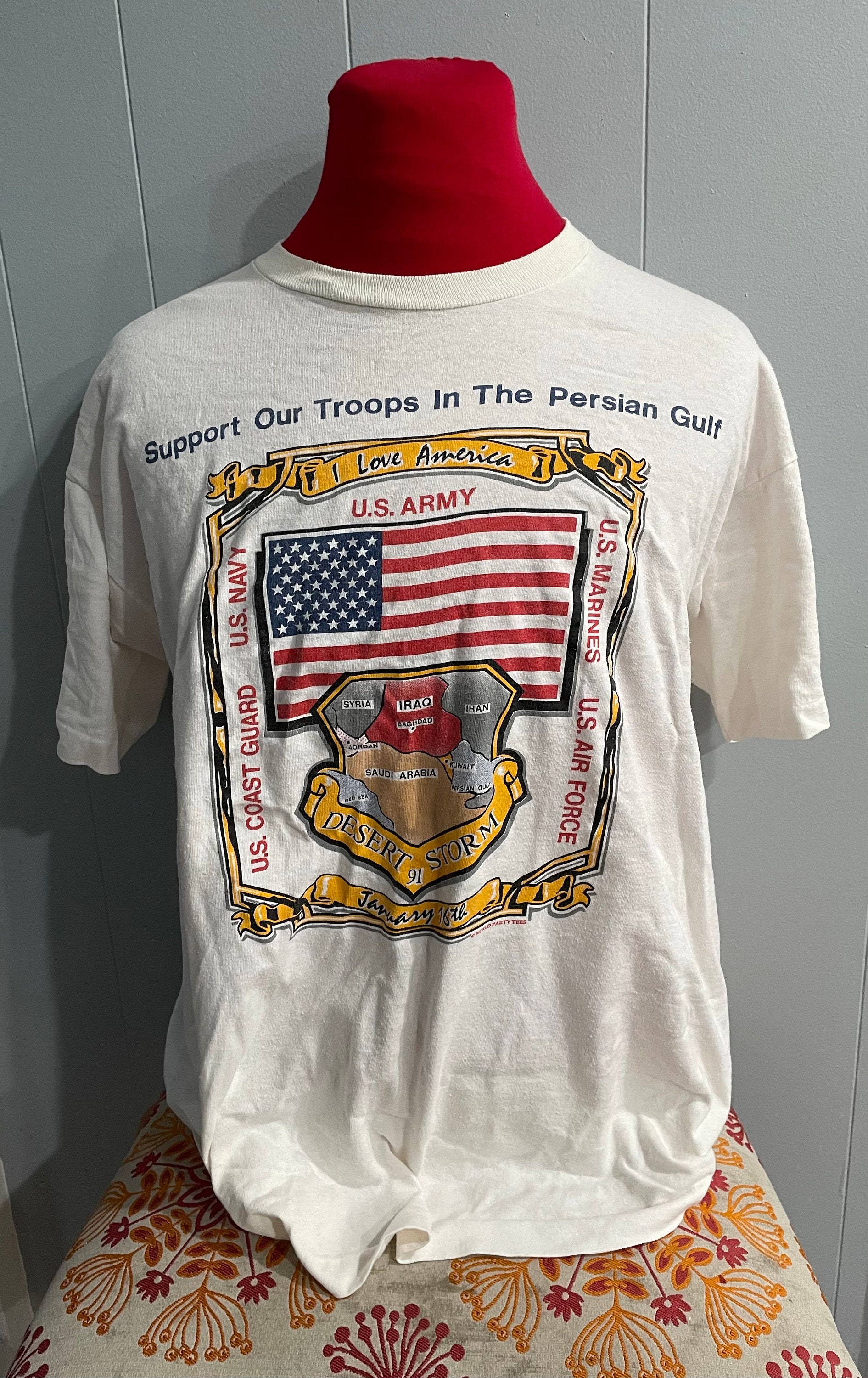 Military Support Our Troops 1990s 