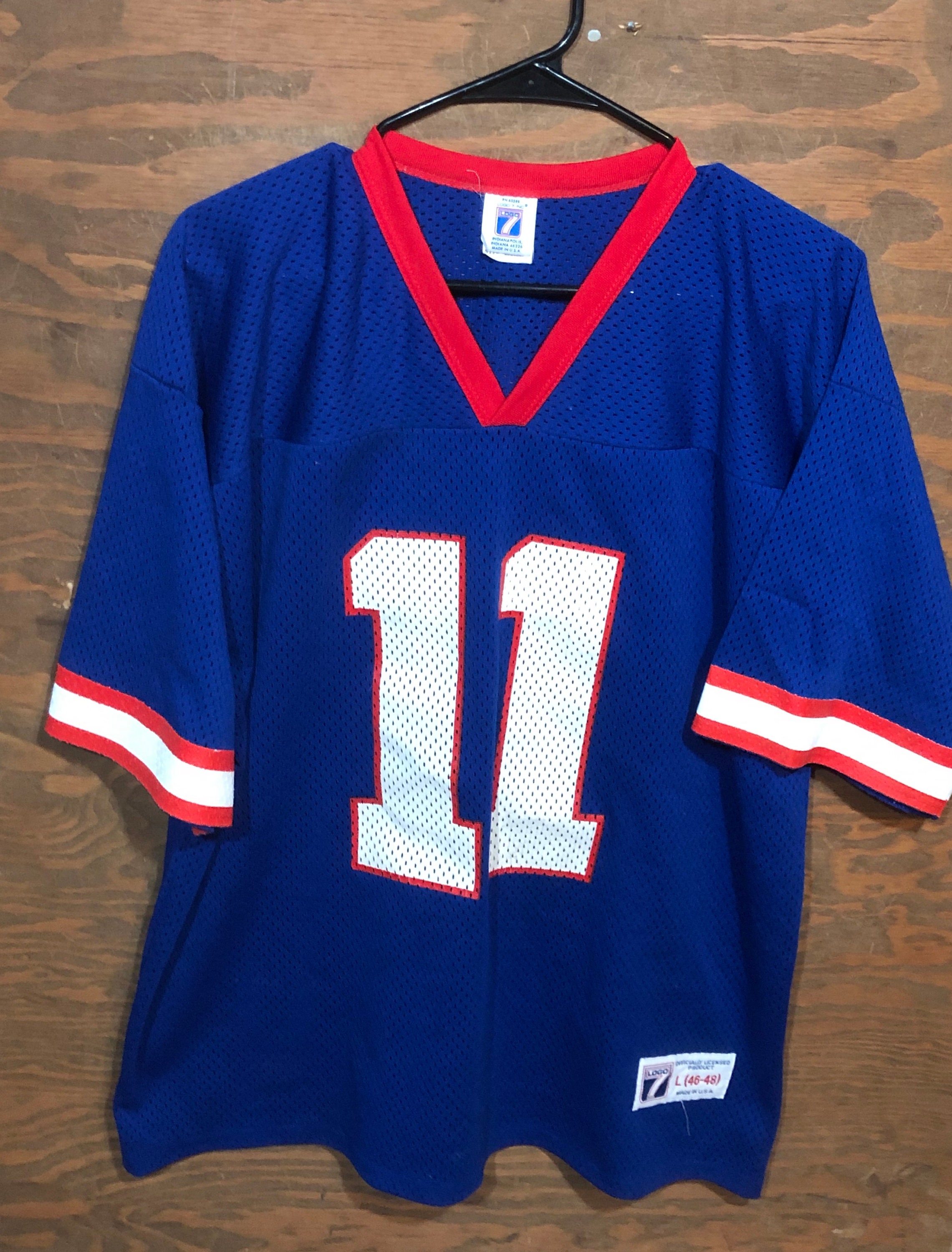 vintage ny giants football jersey