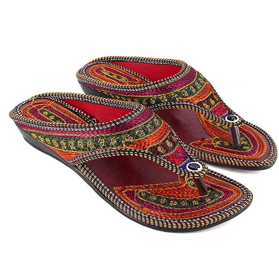 Rajasthani sandals online shopping sale
