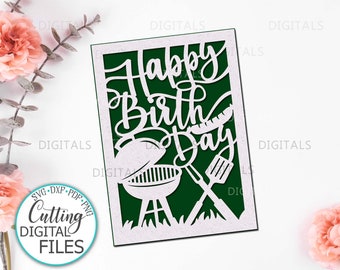 Download Birthday Card Svg Etsy