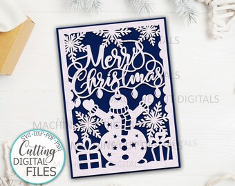 Download Christmas Card Svg Etsy