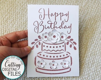 Download Birthday Card Svg Etsy