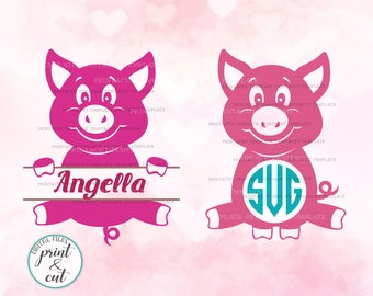 Download Free Pig Valentines Svg Etsy SVG Cut Files