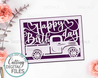 Download Birthday Card Svg Etsy