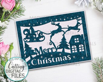 Download Christmas Card Svg Etsy
