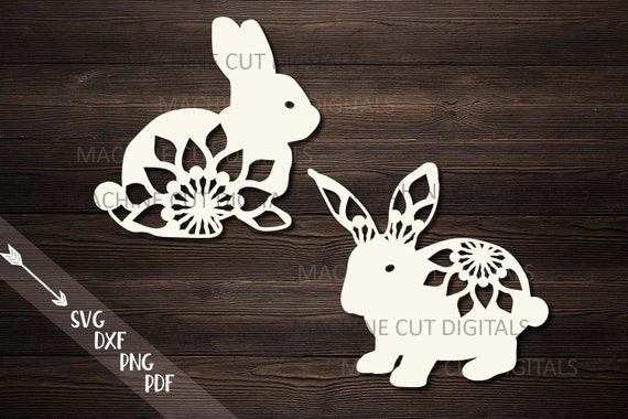 Download Floral Bunny Svg Bunny Mandala Svg Easter Bunny Svg Rabbit Etsy