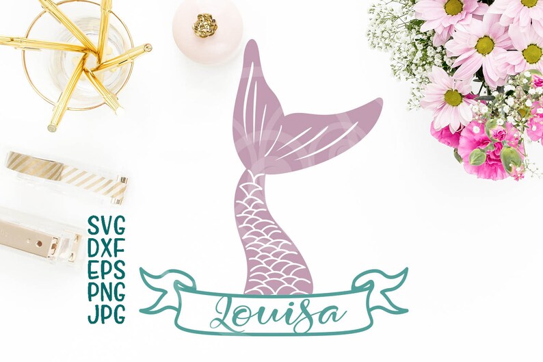 Free Free 56 Mermaid Tail Svg Etsy SVG PNG EPS DXF File
