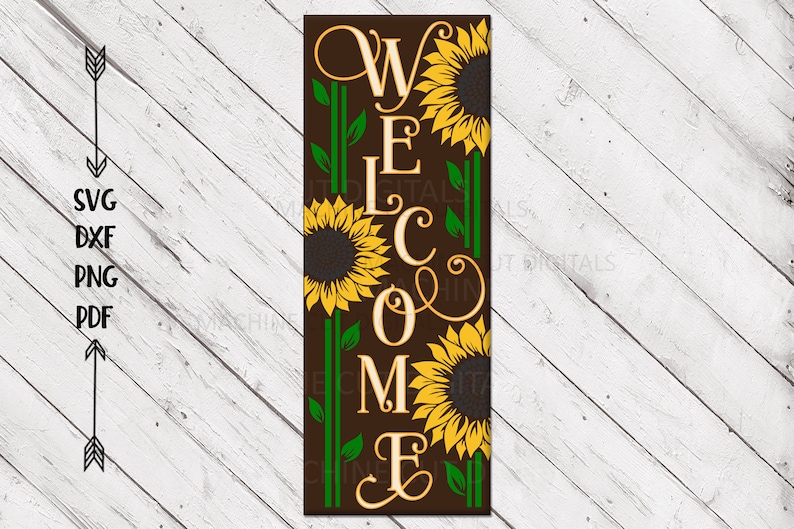 Free Free Sunflower Welcome Svg 213 SVG PNG EPS DXF File