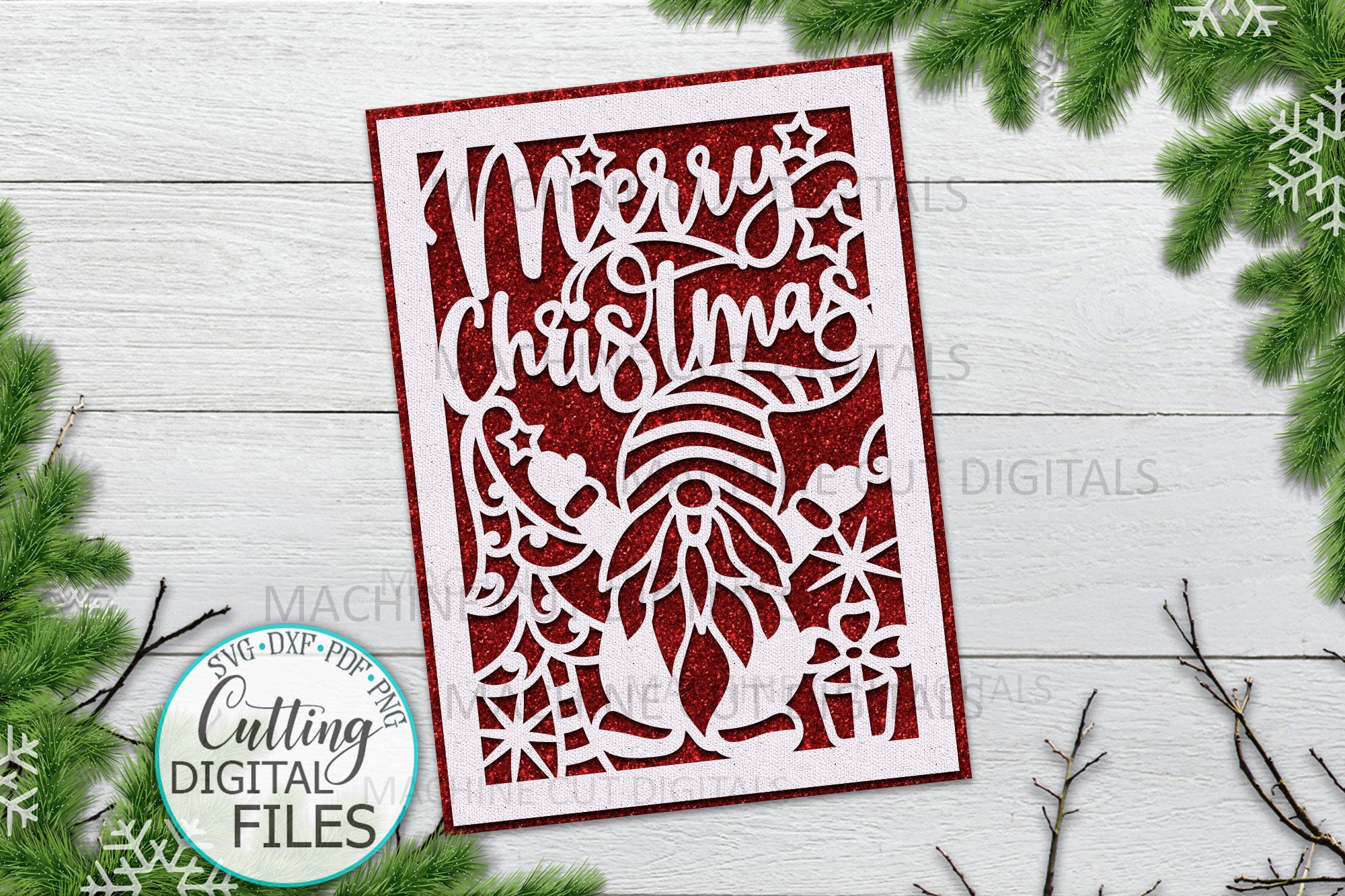 Christmas Cards Set Svg Christmas Cards Bundle Merry - Etsy UK
