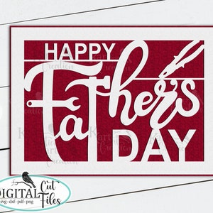 Gereedschap Vaders dag kaart SVG voor Cricut, Vaderdag uitgesneden kaart SVG, Happy Fathers Day SVG-kaart, lasergesneden SVG, wenskaartkaarten