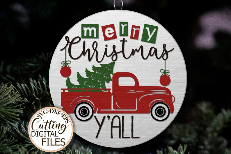 Download Christmas door sign svg laser cut files for Glowforge ...