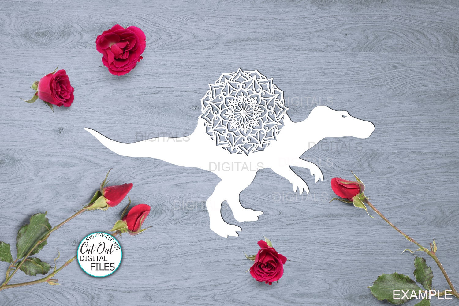 Download Mandala dinosaur svg t rex svg trex svg dinosaurs bundle ...