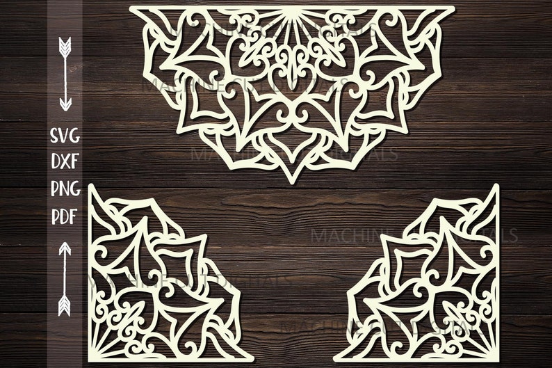 Download Layered Mandala Border Svg - SVG Layered