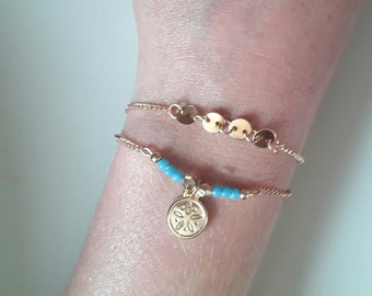 Multi strands Beads Bracelet
