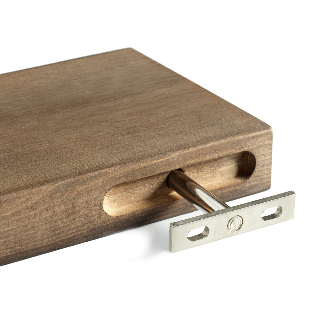 Rustic Farmhouse 3Tier Floating Shelf White Oak Etsy