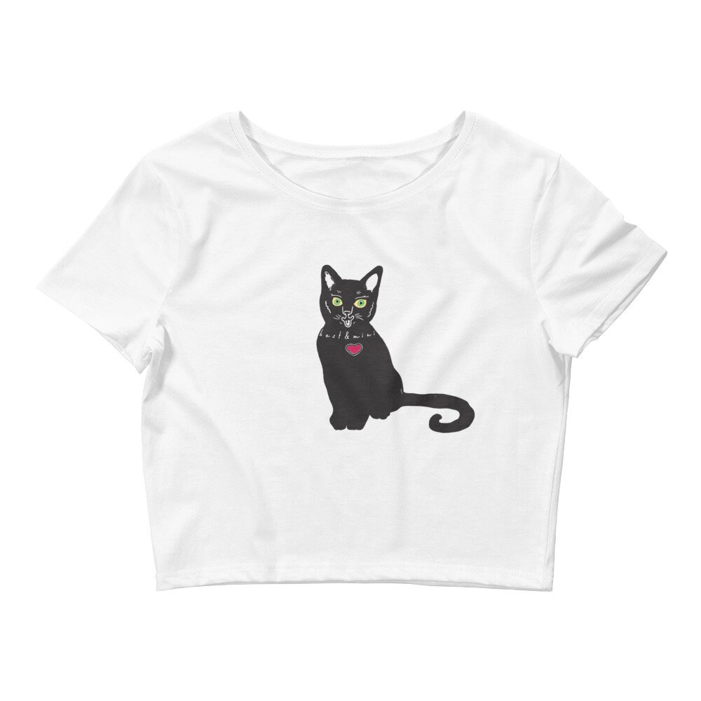 Cat Crop Top - Etsy Cat Crop Top - Etsy