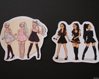 ariana grande sticker etsy