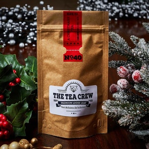 A Christmassy Tea Cinnamon & Cloves Black Tea Blend Loose Leaf Christmas Tea Gift