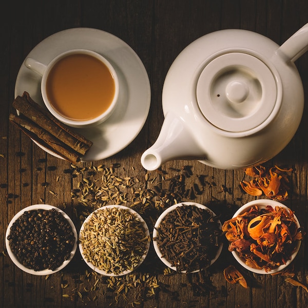 Chai Tea Loose Leaf Sampler Five Premium Chai Tea Samples By The Tea Crew