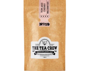 Cherry Vanilla Pu Erh Tea Blend Loose Leaf Pu-Erh All Natural Ingredients