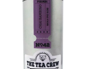 Bolsitas de té piramidales de lujo Chai Bambino Masala Spice